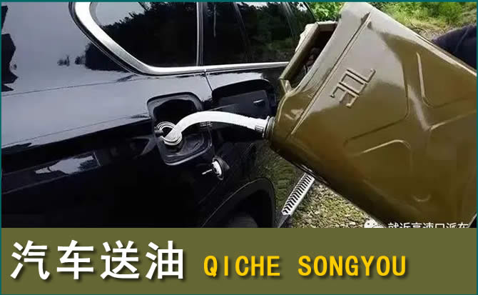 阆中汽车救援送水案例